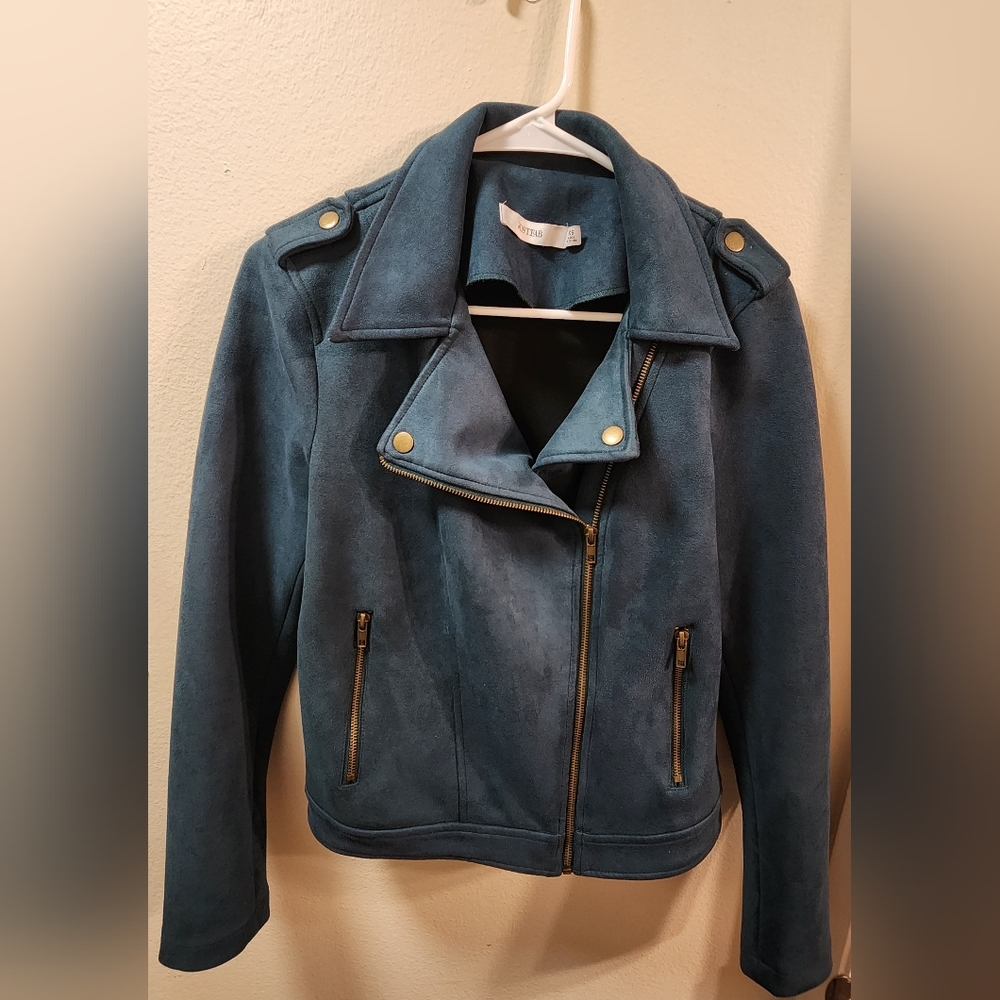 Suede like Dark Green Jacket (Super Soft)